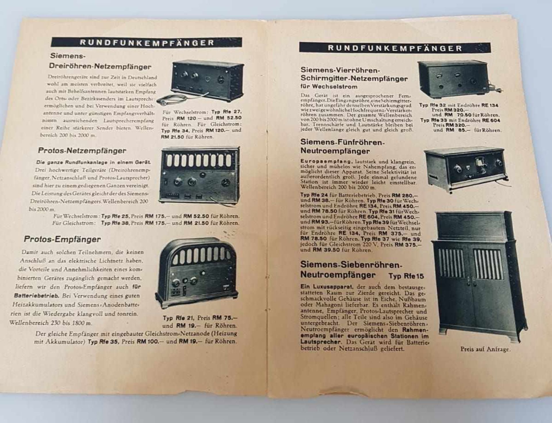 alte Reklame Werbung 1930 Siemens Schuckert Werke Haushalt Katalog vintage - Bild 3 aus 3