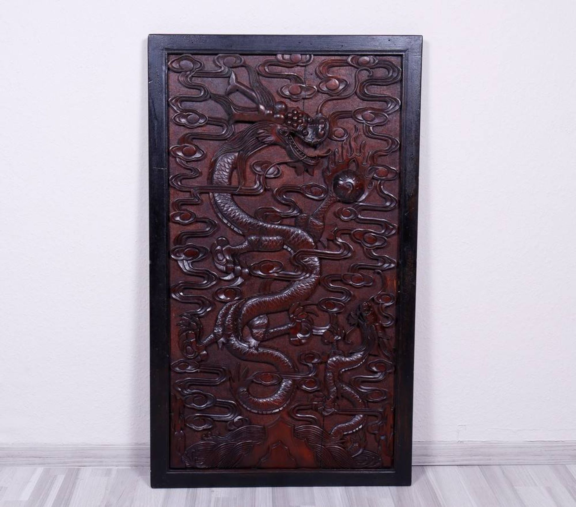 Large carved panel