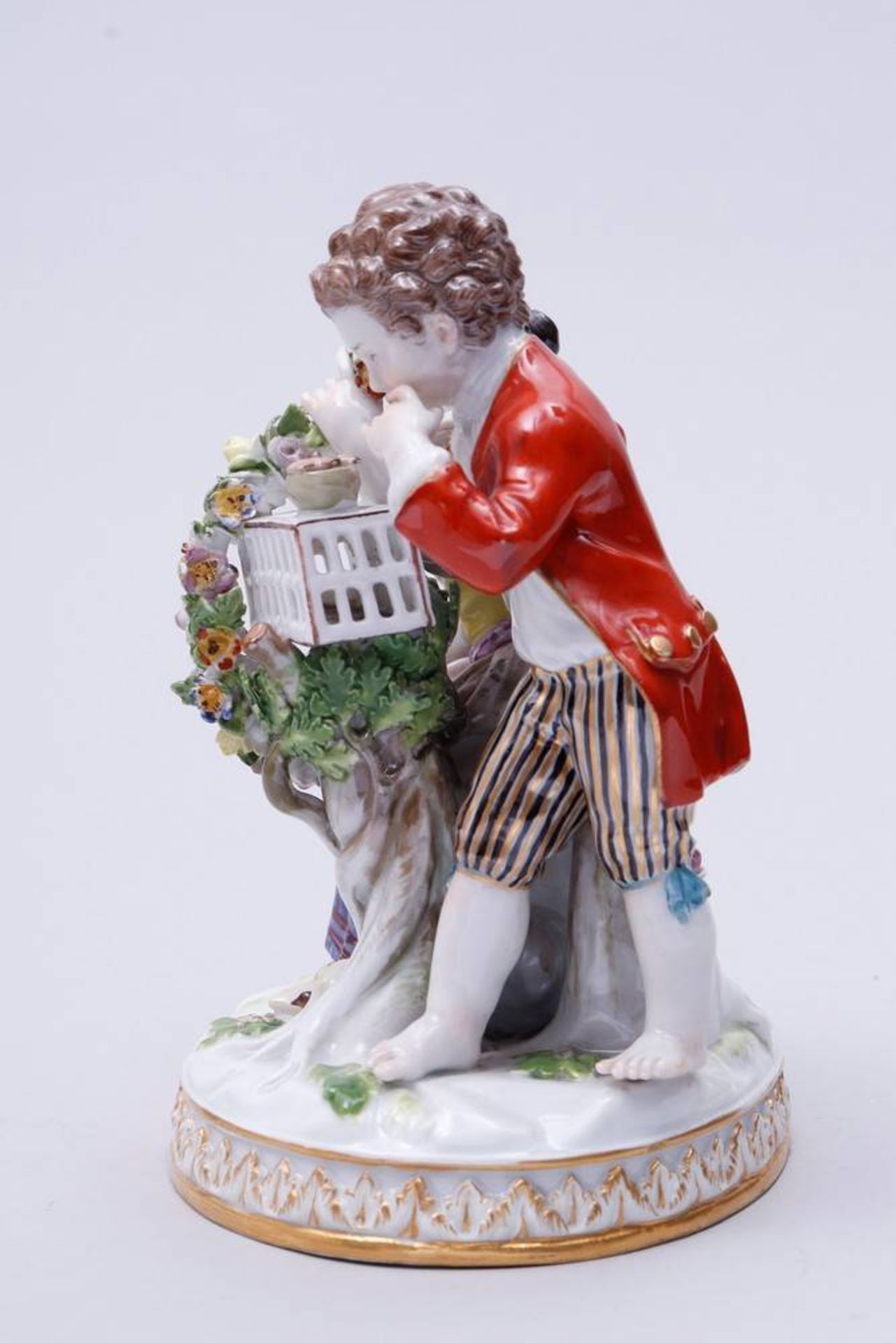 Der Frühling (Spring) Meissen, ca. 1900, design Johann Carl Schönheit, from the series "the - Bild 5 aus 8