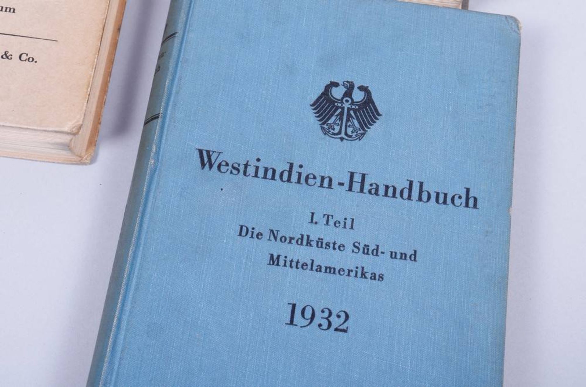 Konvolut Bücher, 3. Reich, 6-tlg.Bücher zwischen 1911 und 1944, 4 Handbücher aus der Schifffahrt, - Bild 6 aus 6