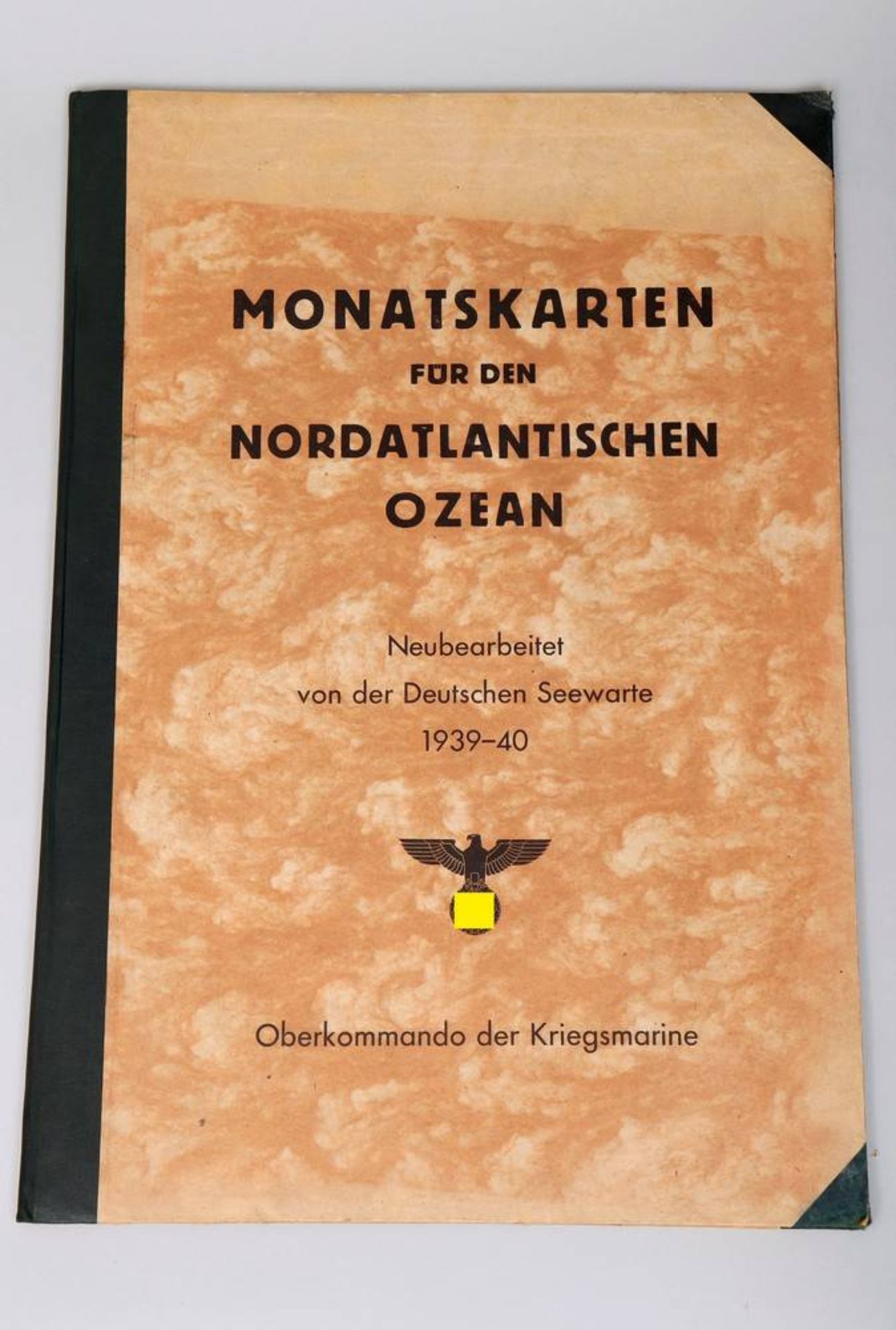 Oberkommando der Kriegsmarine, Monatskarten für den Nordatlantischen OzeanNeubearbeitet von der