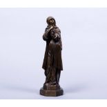 Nürnberger Madonna, Kunstgießerei Lenz, Nürnberg, Messingbronze, um 1900 nach Tilmann