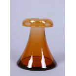 Vase, sog. Kragenvase, WMF (Maximiliansau), um 1960/70, Entwurf Cari Zalloni (1937, Athen - 2012,