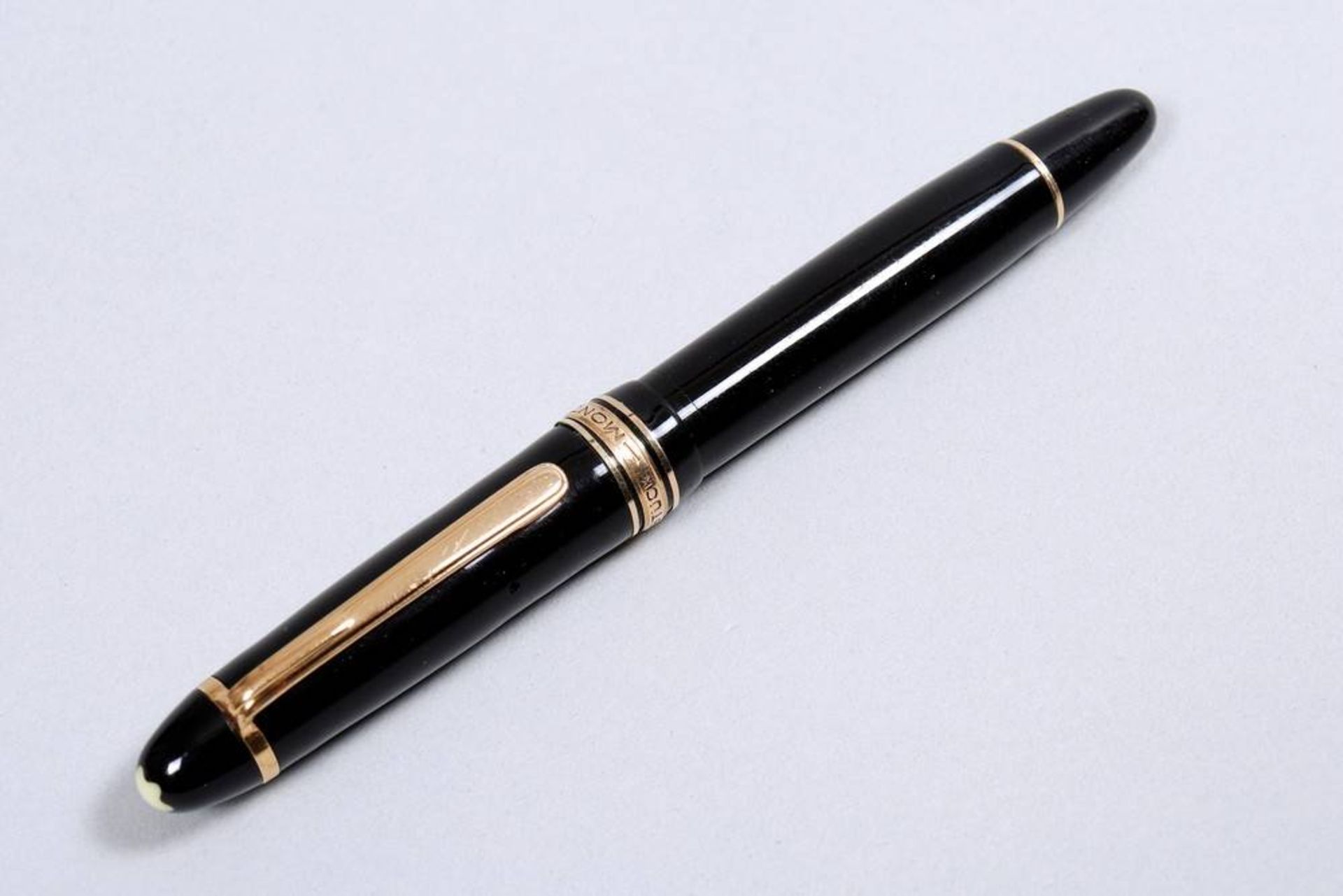 Kolbenfüller, Montblanc, 1950/60, Modell "Meisterstück 146" - Bild 2 aus 3