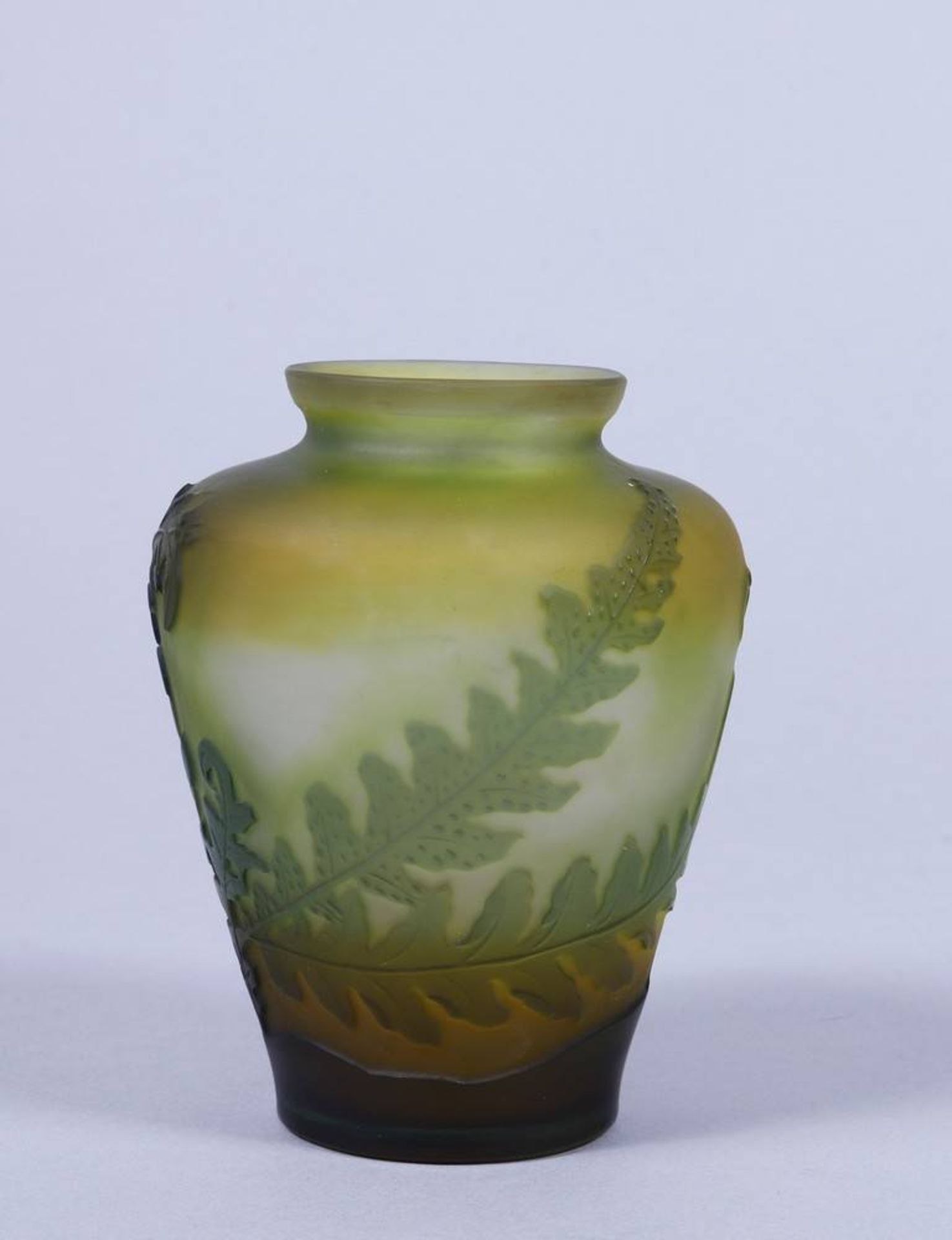 Kleine Jugendstil-Vase, Emile Gallé, Nancy, um 1900/05 - Image 2 of 4