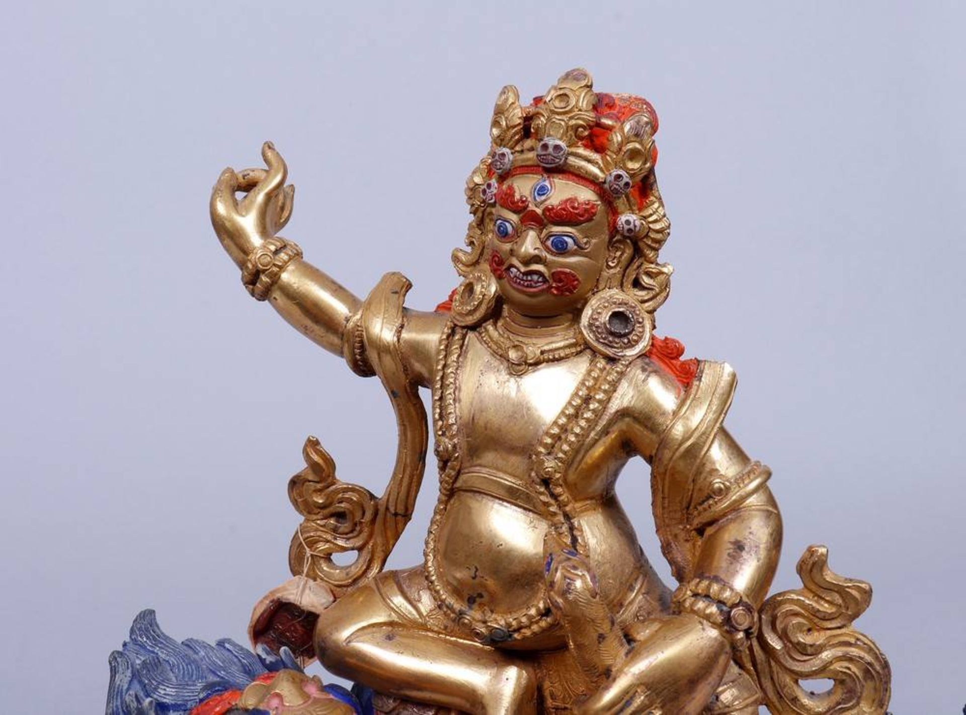 Mahakala, Nepal/Tibet, wohl Anfang 20.Jh. - Bild 3 aus 7