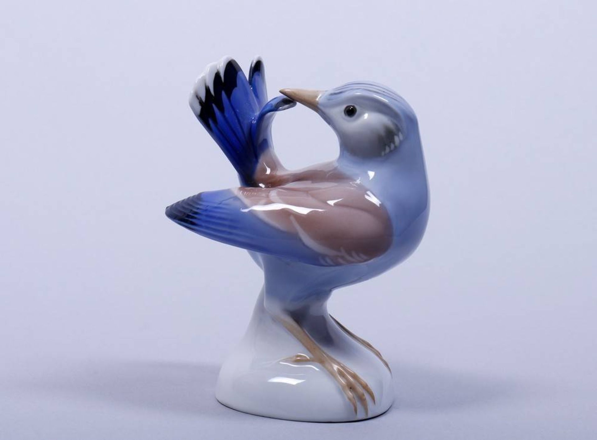 Blauschwänzchen, Rosenthal ca. 1935, Ausführung 2.H.20.Jh.