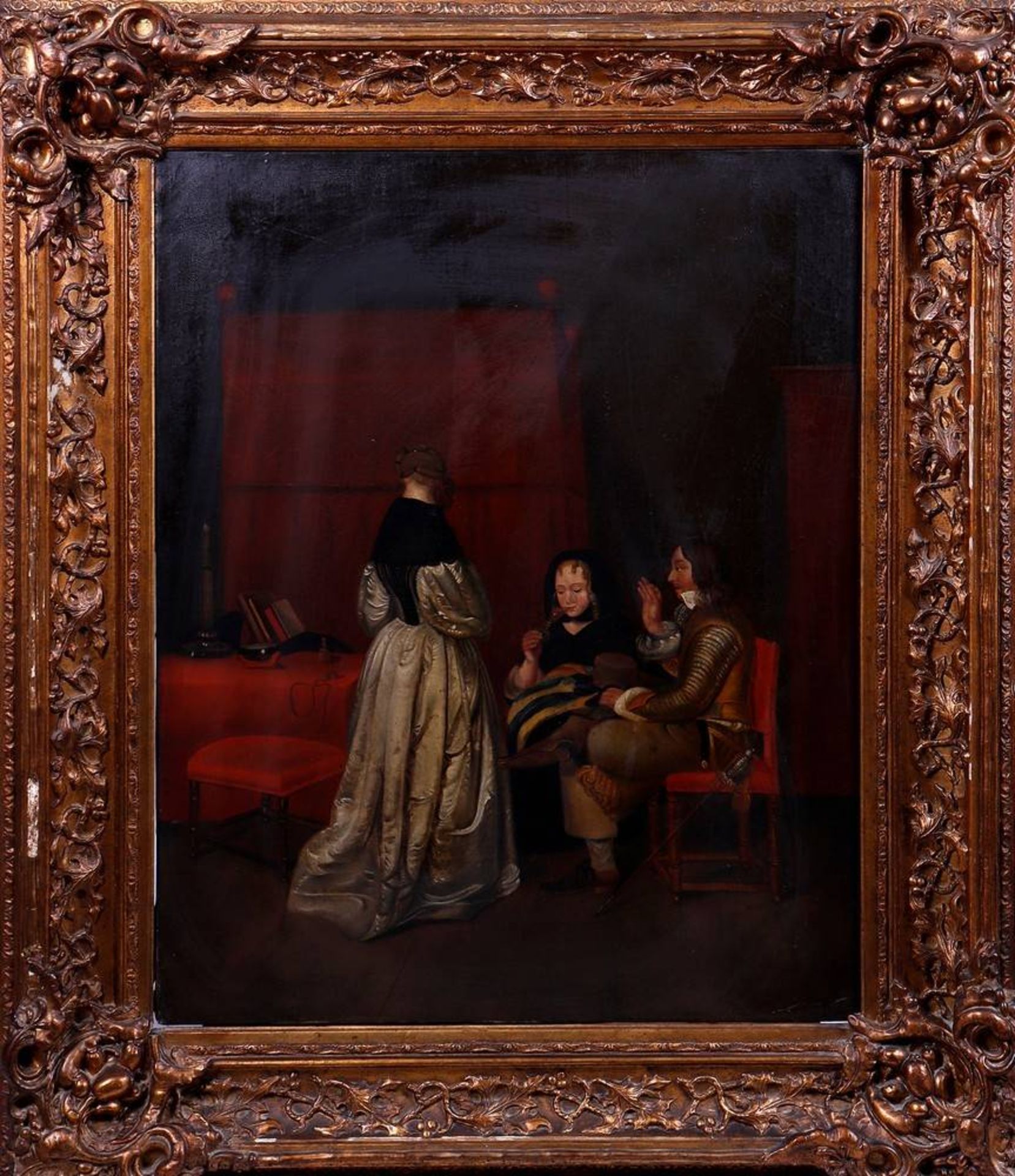 Kopie nach Gerard Ter Borch (1617 in Zwolle - 1681 in Deventer)