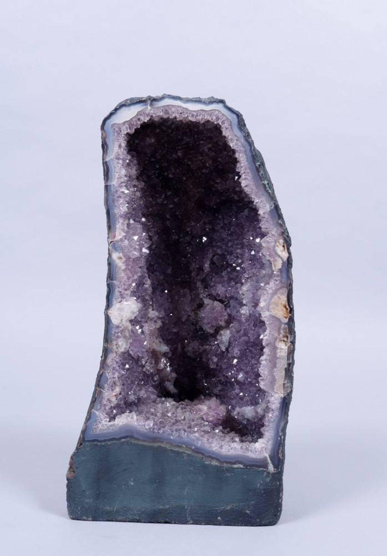 Amethyst-Druse, wohl Brasilien