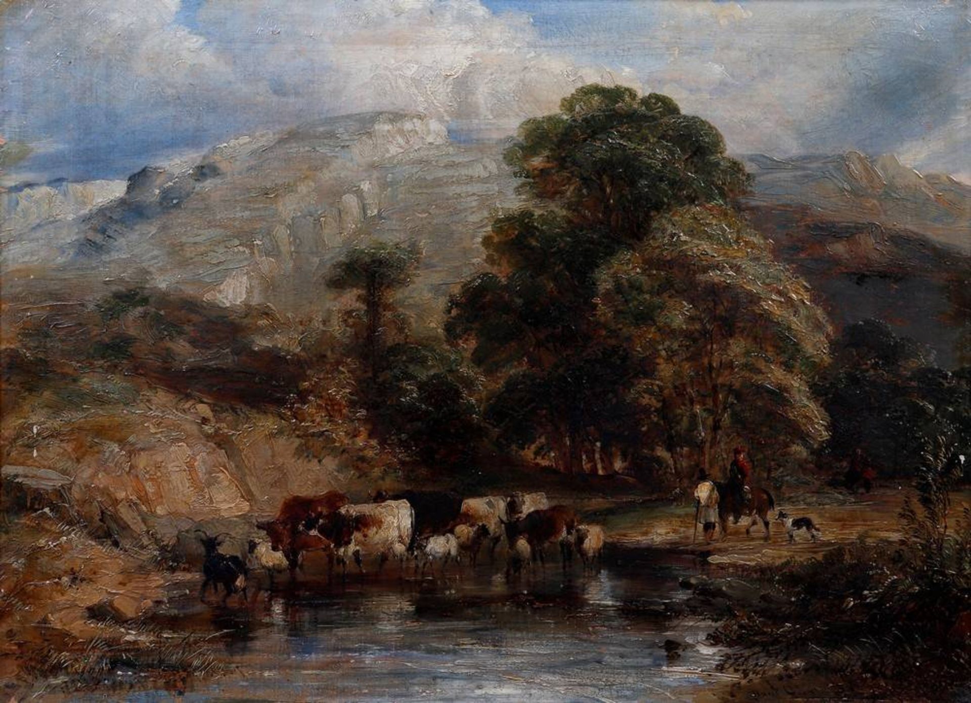 David Cox I. (1783 in Birmingham - 1859 in Harbourne bei Birmingham) - Bild 2 aus 4