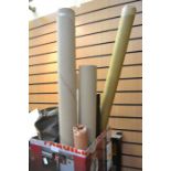 Nine rolls of posters, etc assorted AF