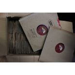 Collection of assorted 33 1/3 rpm records in one box