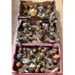Collection of ceramic birds and other animals