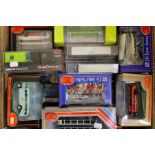 Diecast buses, quantity including exclusive first editions, Corgi (1 box)