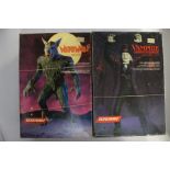 Screamin Products model kits, Werewolf and Vampire (London after Midnight) both boxed, unbuilt