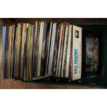 A collection of approx 50 LP records including 60s and 70s by Frank Sinatra, The Rolling Stones, Big