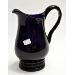 Georgian purple glass water/wine jug