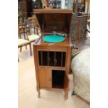 An early 20th Century mahogany gramophone.