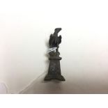 Reproduction Roman bronze metal eagle. 54mm in height