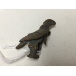 Reproduction Roman metal eagle 27mm in height.