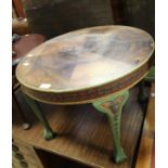 A 19th Century mahogany drum shape table