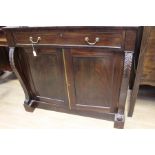 A Victorian mahogany chiffonier,