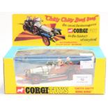 Corgi: A boxed Corgi Toys, Chitty Chitty Bang Bang, Automatic Flip-Out Wings, within reproduction