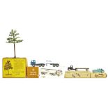 Britains: A collection of three boxed Britains items, comprising: Britains Articulated Lorry; Saloon