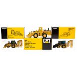 NZG: A boxed NZG, Caterpillar Wheel Loader, 988F; together with a boxed Caterpillar Backhoe