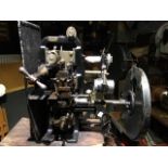 A Kalee 8 35mm movie projector mechanism with front shutter Please note: This Lot can only be viewed