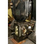 A Super Simplex 35mm movie projector mechanism with top box Please note: This Lot can only be viewed