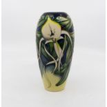 Moorcroft Allegria pattern slender ovoid form vase, limited edition 170/200, signed, dated and