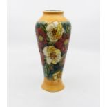 Moorcroft Victoriana pattern inverted baluster vase, circa 1997, marked and signed to base, approx