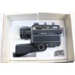 A Beau Lieu cinema projector film camera with sound, Super 8, together with a Bell & Howell Lumina