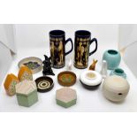 A collection of Hornsea pottery, comprising various ranges, including Taurus and Sagittarius dishes,