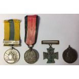 REPRODUCTION & RE-NAMED Medals: A cast copy of the Khedive's Sudan Medal with Khartoum clasp
