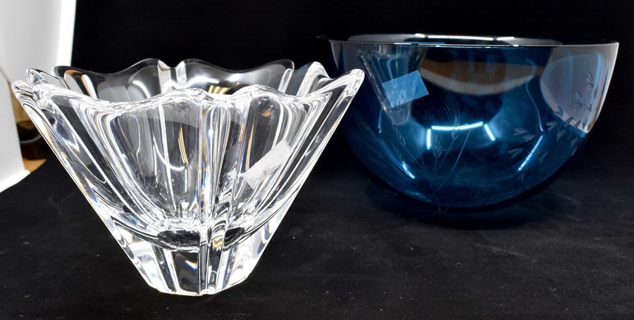 Four studio glass Orrefors of Sweden glass bowls - Image 2 of 2