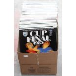 F.A. Cup Final Programmes; complete run 1985-2017, generally good. (one box)