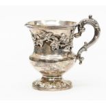 A William IV silver Christening cup, London 1836, inscribed to centre, inscribed to centre, with