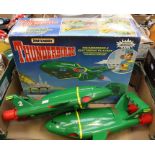 Thunderbirds: Matchbox Thunderbird 2 Electronic Playset with Thunderbird 4, in original box. Plus