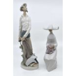 Two Lladro figures, Donciotie and a Lady Nun figure
