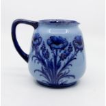 Macintyre Ware Blue Poppy jug, Ro No 447667, marked and numbered to the base, approx 12 cms tall