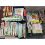 A collection of assorted Rupert Bear Annuals (some facsimiles), calendars, boxed jigsaw puzzles (
