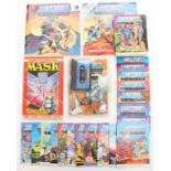 Masters of the Universe mini comics plus two records