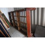 A 19th Century full size (12'x 6') slate bed snooker table. The table base is on octagonal turned