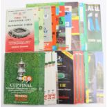 F.A. Cup Final Programmes; complete run 1963-1984, including replays, generally good, 1970 Replay,