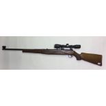 "Original" .22 cal Model 50 Air Rifle. Marked "Made in Germany" and "08 66". 47cm long barrel.
