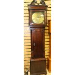 AUCTIONEER TO ANNOUNCE THAT CLOCK IS 30 HOUR NOT 8 DAY A George III oak 30 day longcase clock by