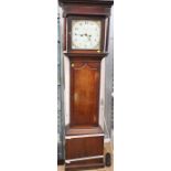 An oak longcase clock, 30 hour, Sampson, Oakham