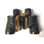 WW2 Canadian made 6 x 30 Binoculars. Maker marked and dated "REL/Canada 1943". One eye cup